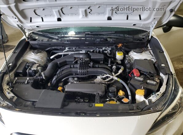 4S3GKAB69M3607468 2021 SUBARU IMPREZA Белый Вид задней части салона