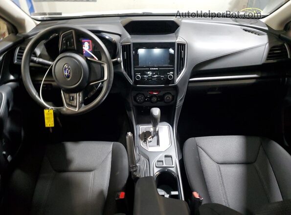 4S3GKAB69M3607468 2021 SUBARU IMPREZA Белый Вид панели приборов