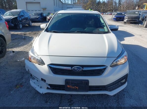 4S3GKAD63P3605538 2023 SUBARU IMPREZA White Instrument cluster view