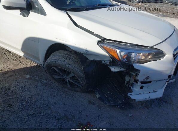 4S3GKAD63P3605538 2023 SUBARU IMPREZA White Front view