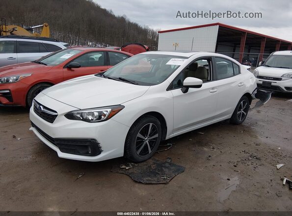 4S3GKAD65L3613408 2020 SUBARU IMPREZA White Przód lewy