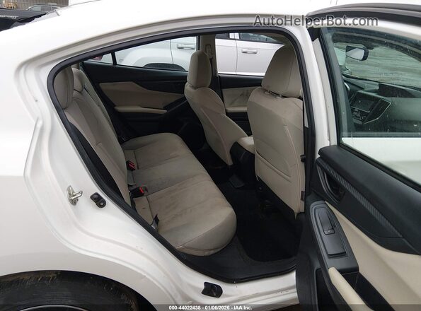 4S3GKAD65L3613408 2020 SUBARU IMPREZA White Widok naklejki z numerem VIN