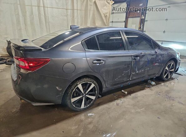 4S3GKAJ61K1624078 2019 SUBARU IMPREZA Gray Задня права чверть
