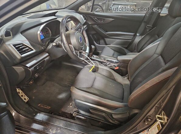 4S3GKAJ61K1624078 2019 SUBARU IMPREZA Gray Вид салону спереду