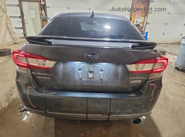 4S3GKAJ61K1624078 2019 SUBARU IMPREZA Gray Вид ззаду