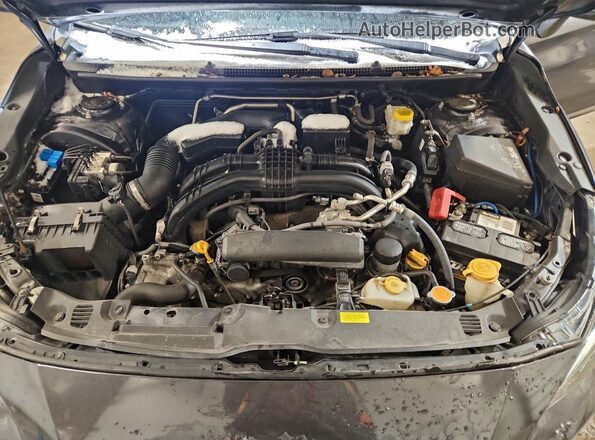 4S3GKAJ61K1624078 2019 SUBARU IMPREZA Gray Вид задньої частини салону