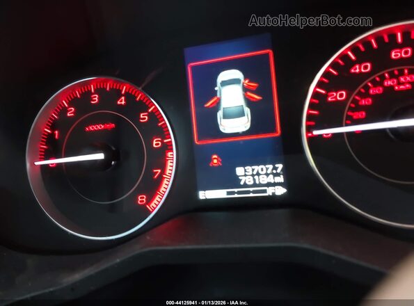 4S3GKAL65N3600856 2022 SUBARU IMPREZA Red Vista de los asientos traseros