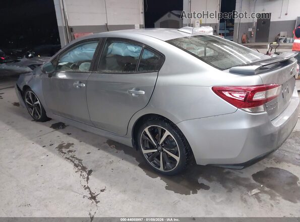 4S3GKAL66M3605224 2021 SUBARU IMPREZA Серебряный Задняя левая четверть