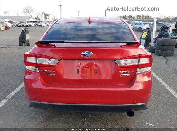 4S3GKAL6XH1625333 2017 SUBARU IMPREZA Red 