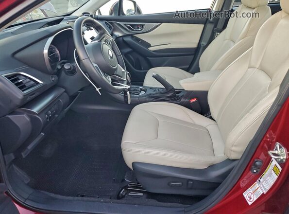 4S3GKAT69L3604857 2020 SUBARU IMPREZA Red წინა სალონის ხედი