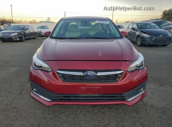 4S3GKAT69L3604857 2020 SUBARU IMPREZA Red წინა ხედი