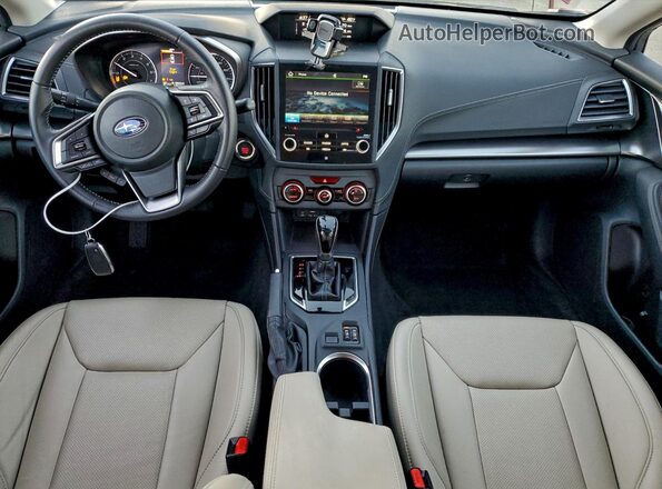 4S3GKAT69L3604857 2020 SUBARU IMPREZA Red წინა პანელის ხედი