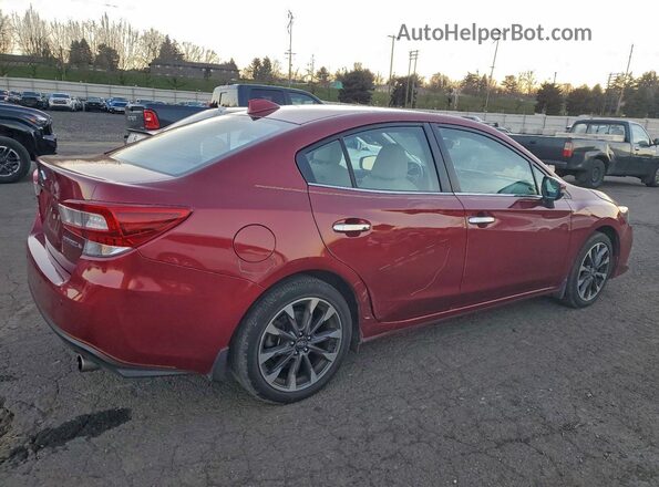4S3GKAT69L3604857 2020 SUBARU IMPREZA Red უკანა მარჯვენა