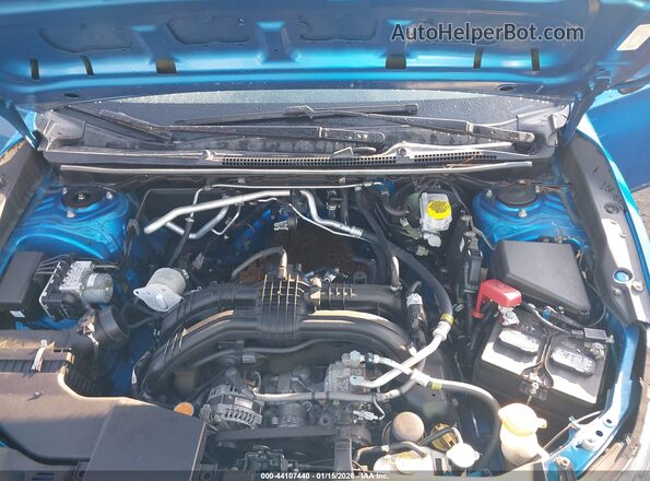 4S3GTAB60M3709836 2021 SUBARU IMPREZA Blue Widok z tyłu