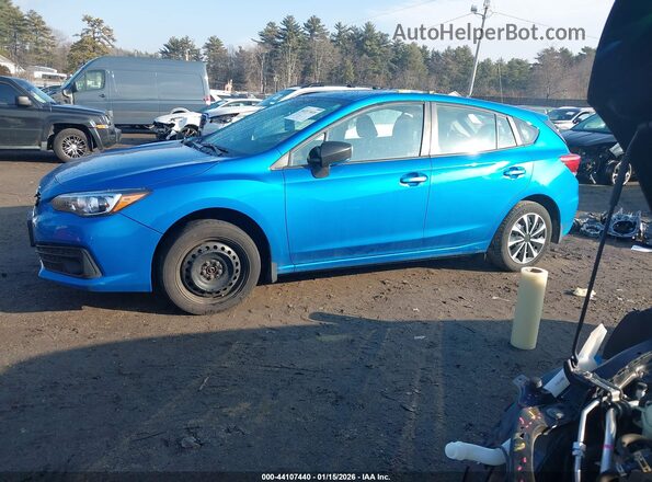 4S3GTAB60M3709836 2021 SUBARU IMPREZA Blue 