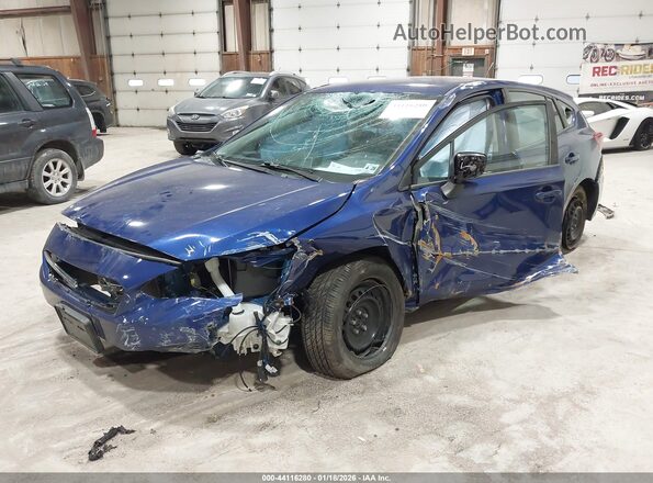 4S3GTAB62P3715948 2023 SUBARU IMPREZA Синий Передняя левая четверть