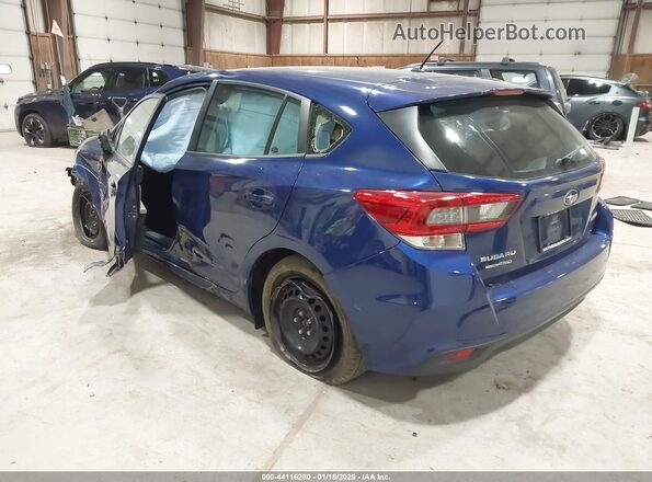 4S3GTAB62P3715948 2023 SUBARU IMPREZA Синий Задняя левая четверть