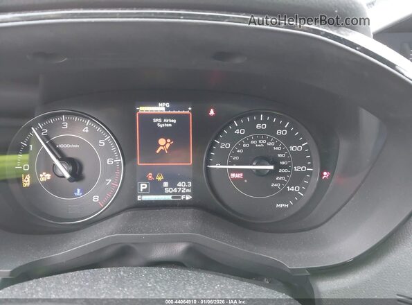 4S3GTAB65L3725478 2020 SUBARU IMPREZA Серый Вид задних сидений