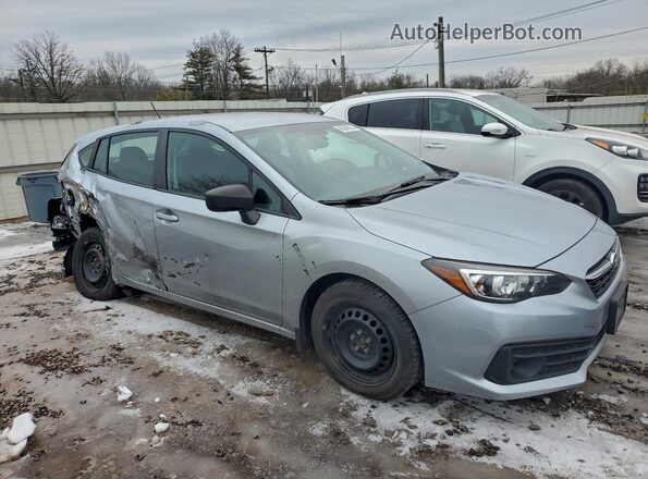 4S3GTAB66M3707069 2021 SUBARU IMPREZA Silver Przód prawy
