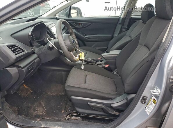 4S3GTAB66M3707069 2021 SUBARU IMPREZA Silver Widok wnętrza z przodu