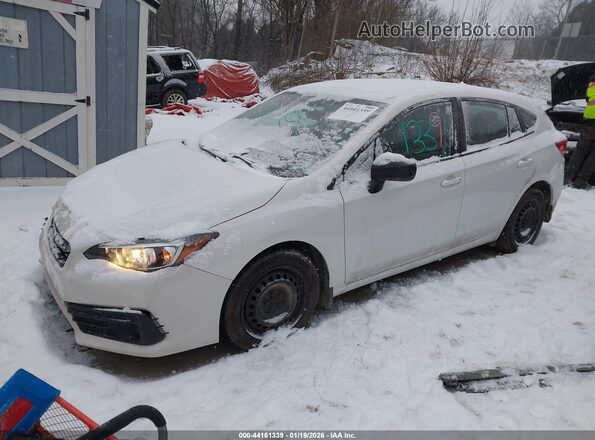 4S3GTAB6XP3705670 2023 SUBARU IMPREZA Белый Передняя левая четверть