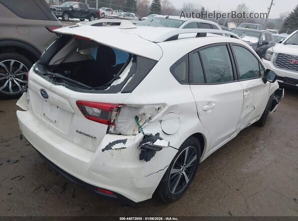 4S3GTAD63L3717778 2020 SUBARU IMPREZA White Rear right
