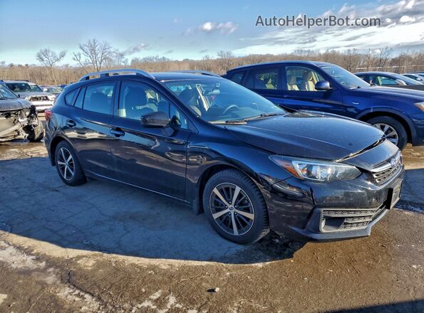 4S3GTAD64L3727428 2020 SUBARU IMPREZA Black Przód prawy