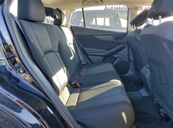 4S3GTAD64L3727428 2020 SUBARU IMPREZA Black Widok tylnych siedzeń