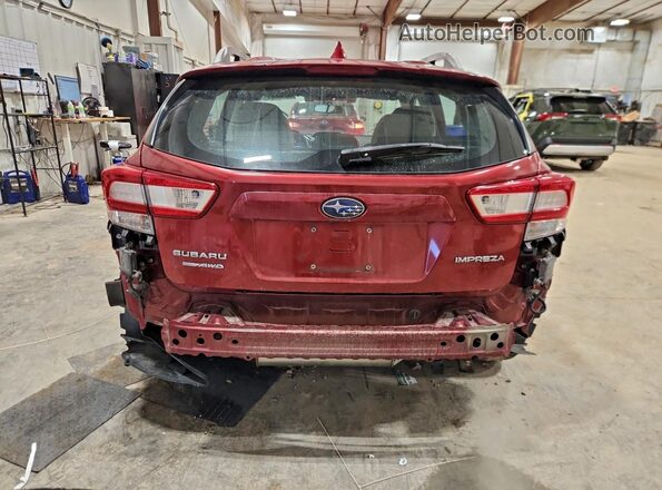 4S3GTAD68J3734847 2018 SUBARU IMPREZA Red 