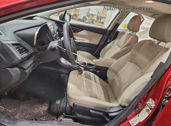 4S3GTAD68J3734847 2018 SUBARU IMPREZA Red 