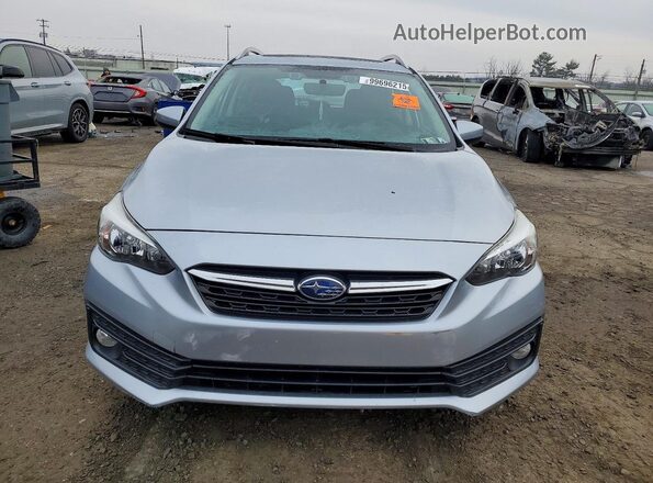 4S3GTAD69M3706480 2021 SUBARU IMPREZA Серебряный 