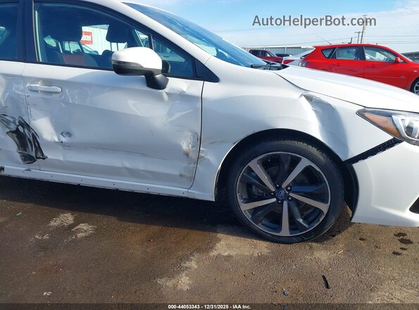 4S3GTAL62M3707939 2021 SUBARU IMPREZA White Vista frontal