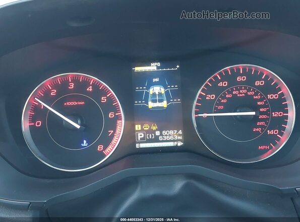 4S3GTAL62M3707939 2021 SUBARU IMPREZA White Vista de los asientos traseros