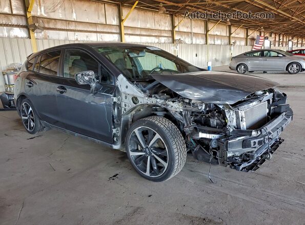 4S3GTAM60M3701877 2021 SUBARU IMPREZA Gray Przód prawy