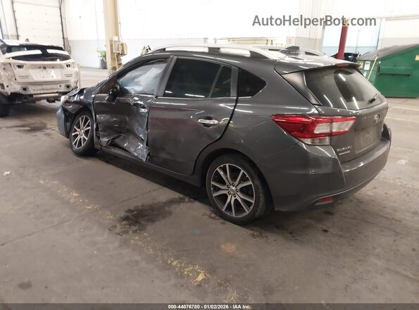 4S3GTAS60K3760038 2019 SUBARU IMPREZA Pewter Rear left