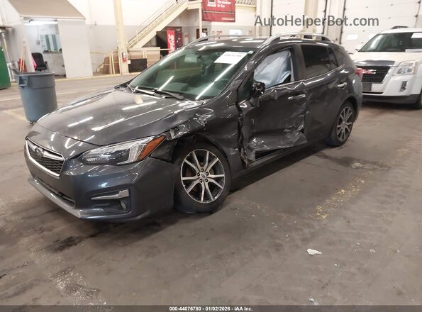 4S3GTAS60K3760038 2019 SUBARU IMPREZA Pewter Front left