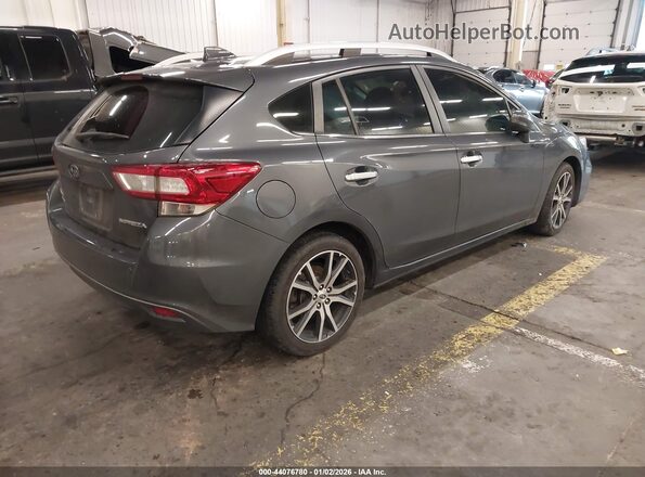 4S3GTAS60K3760038 2019 SUBARU IMPREZA Pewter Rear right