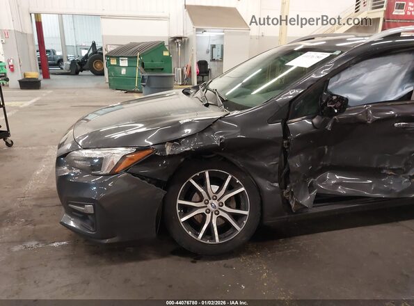 4S3GTAS60K3760038 2019 SUBARU IMPREZA Pewter Front view