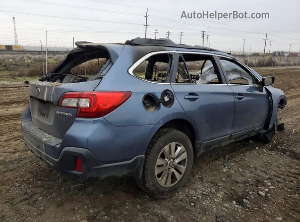 4S4BSAACXJ3287621 2018 SUBARU OUTBACK Blue უკანა მარჯვენა