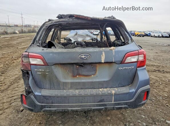 4S4BSAACXJ3287621 2018 SUBARU OUTBACK Blue უკანა ხედი
