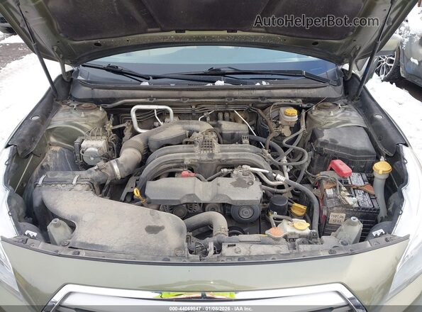 4S4BSACC5H3410846 2017 SUBARU OUTBACK Green Вид ззаду