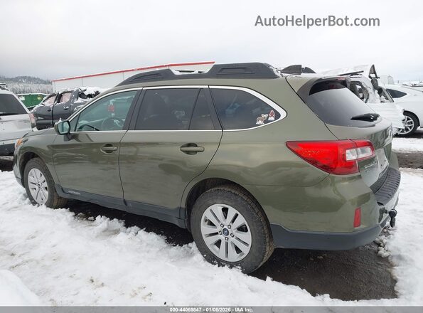4S4BSACC5H3410846 2017 SUBARU OUTBACK Green Панорамний вид салону 360°