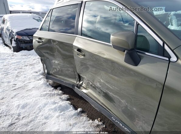 4S4BSACC5H3410846 2017 SUBARU OUTBACK Green 