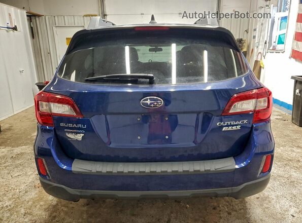 4S4BSACC8G3358191 2016 SUBARU OUTBACK Blue Vista trasera