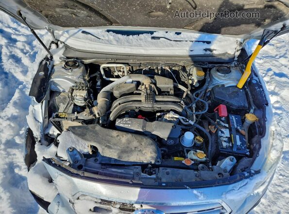 4S4BSADC5H3301219 2017 SUBARU OUTBACK Silver Engine compartment view