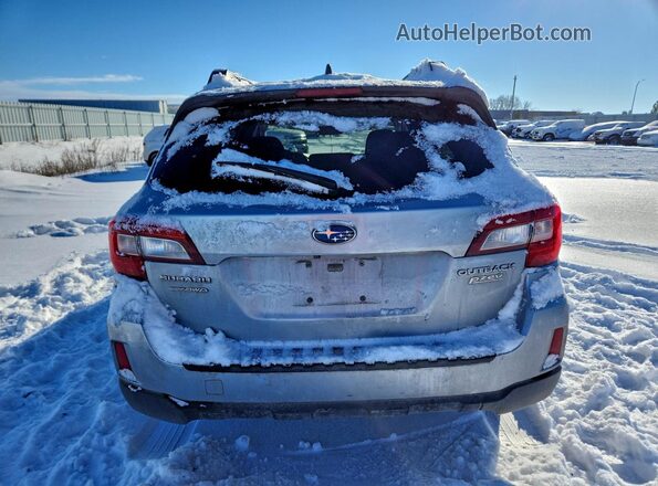 4S4BSADC5H3301219 2017 SUBARU OUTBACK Silver Rear view