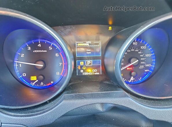 4S4BSADC5H3301219 2017 SUBARU OUTBACK Silver Instrument cluster view
