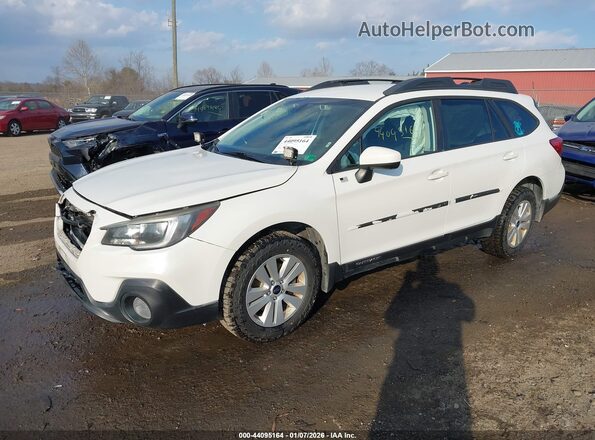 4S4BSAFC0K3363809 2019 SUBARU OUTBACK White Przód lewy
