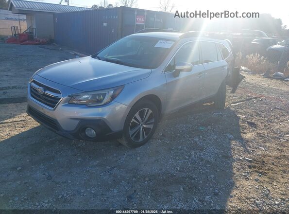 4S4BSAKC5J3365401 2018 SUBARU OUTBACK Silver Առջևի ձախ երեք քառորդ տեսարան