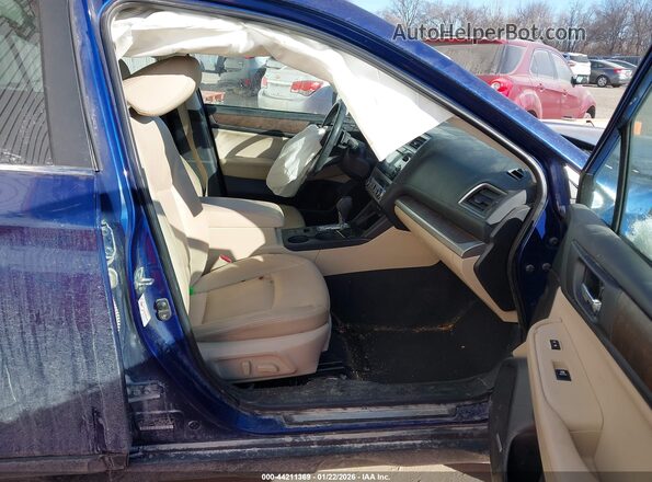 4S4BSANC1H3394545 2017 SUBARU OUTBACK Blue Սալոնի դիմացի տեսք